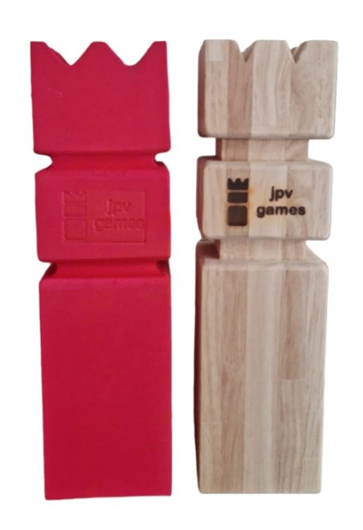 Indoor und Outdoor Kubb XL - Kombipaket, ca. 9.2kg